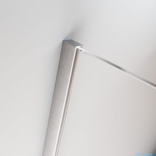 Radaway Furo SL Brushed Nickel kabina Walk-in 90x200cm prawa szczotkowany nikiel 10306488-91-01R/10110444-01-01