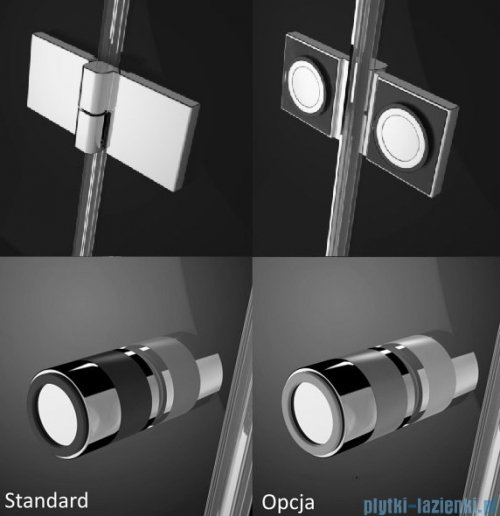 Radaway Essenza New Dwb drzwi wnękowe 100cm lewe szkło przejrzyste 385077-01-01L