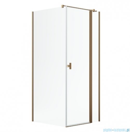 Radaway Nes Kdj II Brushed Copper kabina 110x75cm prawa szczotkowana miedź 10032110-93-01R/10039075-01-01