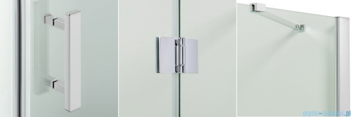Omnires Manhattan kabina kwadratowa 100x100cm przejrzyste MH1010CRTR