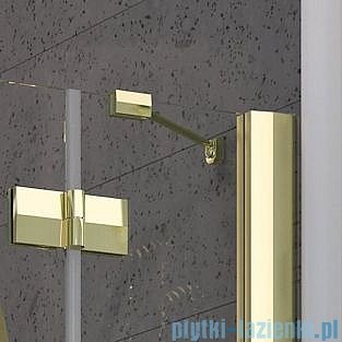 Radaway Almatea Kdd Gold kabina prysznicowa 80x90 szkło przejrzyste 32187-09-01N