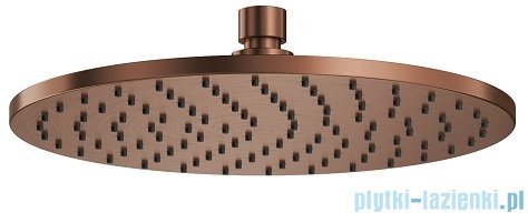 Omnires Contour system prysznicowy podtynkowy termostatyczny miedź szczotkowana SYSCT11CPB