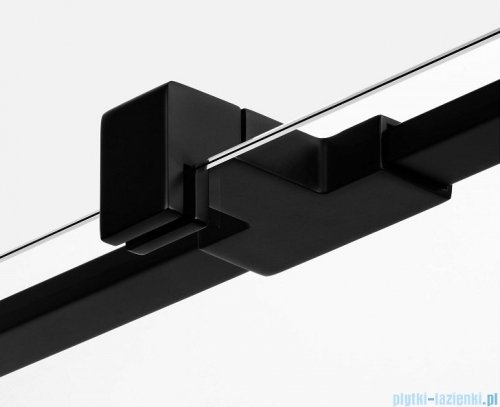 New Trendy Avexa Black kabina kwadratowa 90x90x200 cm przejrzyste prawa EXK-1577