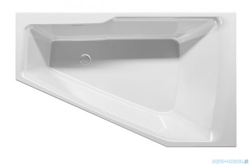 Riho Rethink Space 160x75cm wanna asymetryczna + syfon lewa B112001005