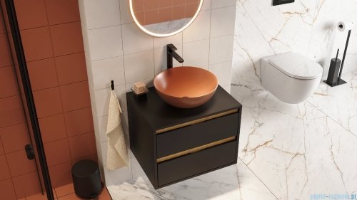 Excellent Luqa umywalka nablatowa 40 cm okrągła, terracotta mat CEAC.6401.400.TEM