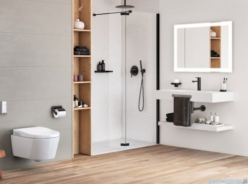 Roca Inspira toaleta myjąca podwieszana In-Wash® In-Tank® RIMLESS z deską myjącą oraz zintegrowanym zbiornikiem na wodę A803094001