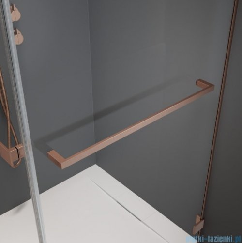 Radaway Idea 6 DWD Brushed Copper drzwi wnękowe 190cm szczotkowana miedź 387129-93-01