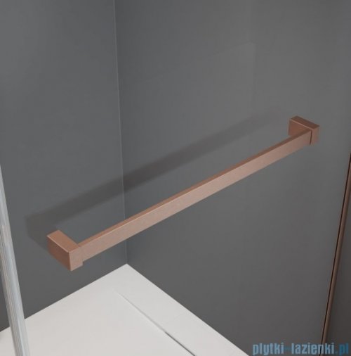 Radaway Essenza Brushed Copper Kdj+S kabina 100x80x100cm prawa szczotkowana miedź 1384052-01-01/1385021-93-01R/1384052-01-01
