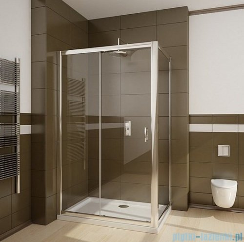 Radaway Premium Plus DWJ+S kabina prysznicowa 100x90cm szkło brązowe