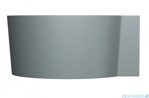 Omnires Ovo M+ wanna wolnostojąca narożna okrągła 120x120 cm ash grey mat OVO120WNAG