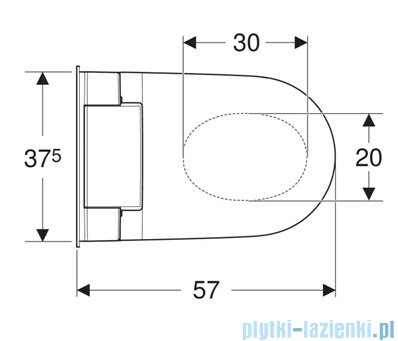 Geberit urządzenie WC z funkcją higieny intymnej AquaClean Tuma Comfort, wisząca miska WC biała/szkło czarne 146.292.SJ.1