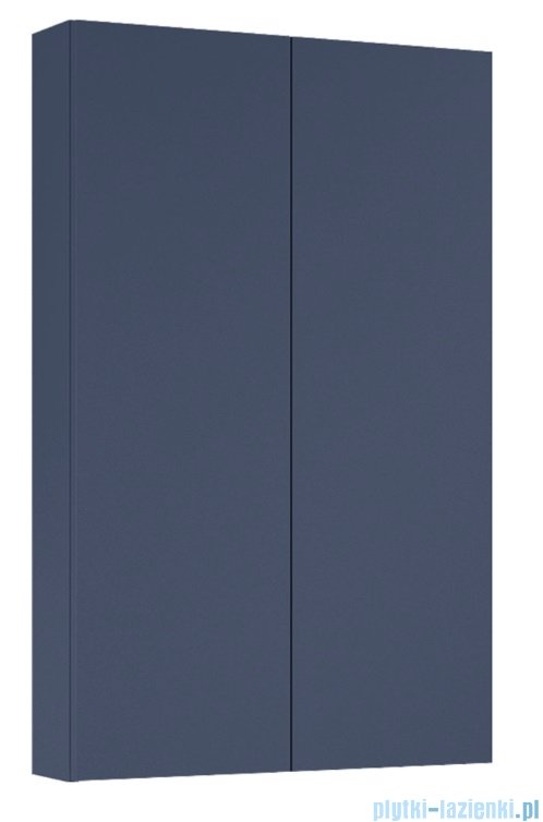 Roca Extra Kolumna łazienkowa niska z 2 drzwiami slim 80x50x12 NIEBIESKI MAT A857960538