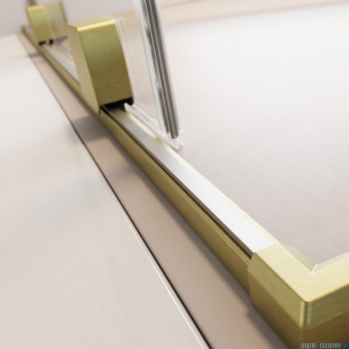 Radaway Furo Brushed Gold KDD kabina 90x110cm szczotkowane złoto 10105090-99-01L/10105110-99-01R