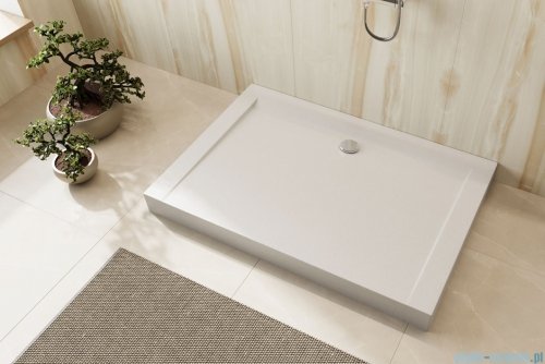 Excellent Forma Compact X brodzik prostokątny 140x90 cm struktura, czarny mat BREX.1403.140.090.BLC