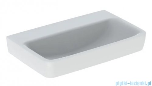 Geberit Selnova Compact Umywalka bez otworu na baterię, bez przelewu 65x40cm 501.893.00.7