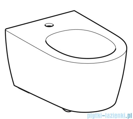 Geberit One bidet wiszący biały KeraTect 500.690.01.1