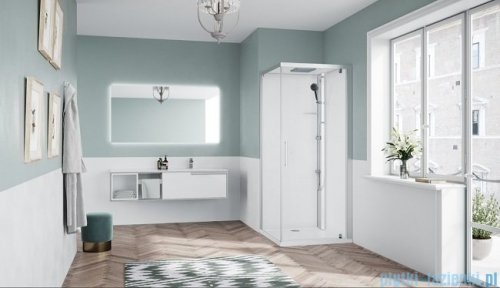 Novellini Glax 1 2.0 kabina standard 80x80 prawa srebrna G21GF89DTF-1BB