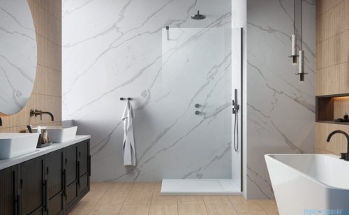 Radaway Modo X Brushed GunMetal II kabina Walk-in 135x200 szczotkowany grafit/przejrzyste 10mm 389335-92-01