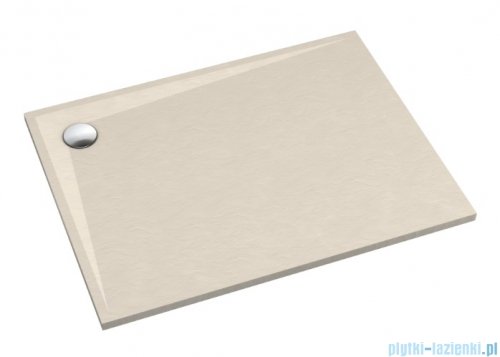 Schedpol Schedline Libra Cashmere Stone brodzik półokrągły 90x70x3cm 3SP.L1P-7090/PK/ST