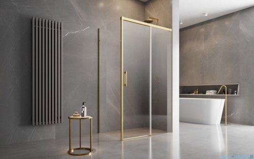 Radaway Idea Gold Kdj kabina 120x90cm prawa złoty połysk/szkło przejrzyste 387042-09-01R/387050-09-01L