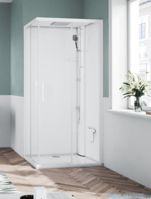 Novellini Glax 1 2.0 kabina standard 80x80 biała G21A80TF-1UU