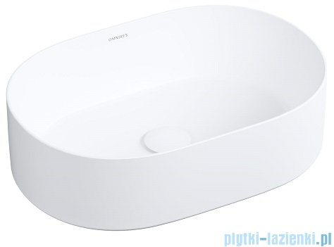 Omnires Mesa umywalka nablatowa 46x31 cm biały mat MESA460BM