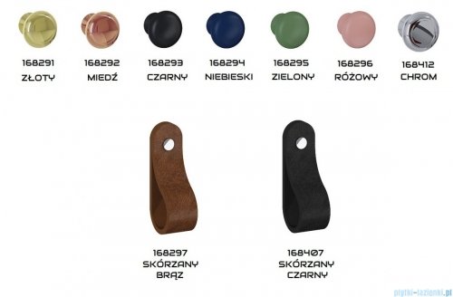 Elita Kido Set szafka z umywalką zestaw 60x67x35cm czarny mat 168097