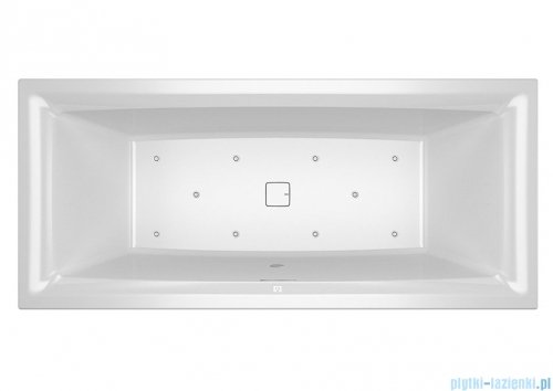 Riho Still Square wanna prostokąta 180x80cm z hydromasażem Air lewa B099007005