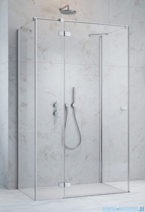Radaway Fuenta Kdj+S kabina 90x90x90cm lewa chrom połysk szkło przejrzyste 1384050-01-01/1384020-01-01L/1384050-01-01