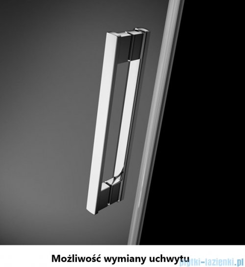 Radaway Idea 8 QL XL Kdj kabina 110x80cm lewa szkło przejrzyste 10560567-01-01L/10570522-01-01/10580080-01-01R
