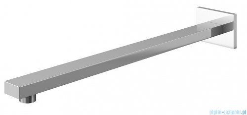 Kohlman Foxal zestaw prysznicowy z deszczownicą kwadratową 20x20 cm chrom QW210FQ20