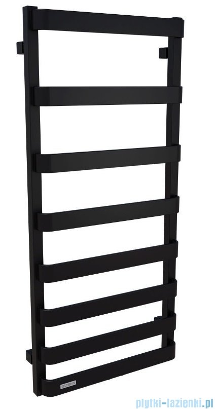 Oltens Varme grzejnik łazienkowy 108,5x50 cm czarny mat 55001300