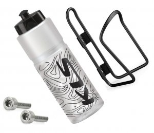KELLYS  TRAIL TRACE BIDON 0,75L + KOSZYK KROSS CART