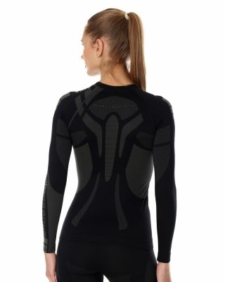 BRUBECK DRY LS13070 BLUZA BIELIZNA TERMOAKTYWNA L