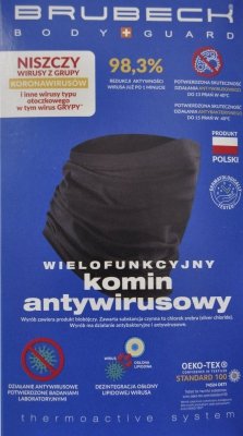 BRUBECK BANDANA KOMIN MASECZKA OCHRONA CHUSTA S/M