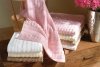 Ręcznik Tac - Point - biały ecru beżowy różowy