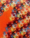 Pościel Benetton Octopus 200x220 cm - pomarańczowa