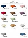 Jednokolorowe koce Biederlack Uno Cotton 150x200 cm - 13 kolorów