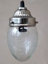 Lampa Chic Antique Owalna - H16/Ø11 cm
