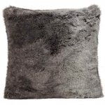 Poduszka futrzana Winter Home - Timberwolf - 45x45 cm
