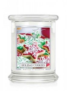 Kringle Candle - Holiday Cookies - średni, klasyczny słoik (411g) z 2 knotami