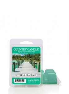 Country Candle - Citrus & Seagrass - Wosk zapachowy potpourri (64g)
