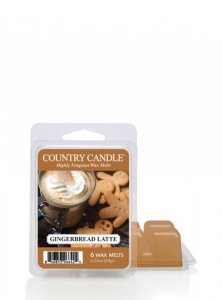 Country Candle - Gingerbread Latte  - Wosk zapachowy potpourri (64g)