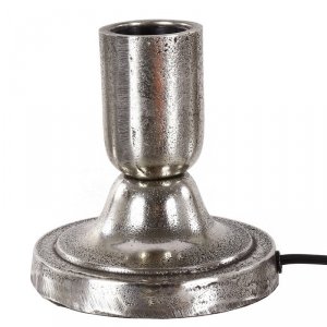 Lampa stołowa - Alva Classic - srebrna