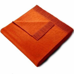 Narzuta na fotele i kanapy - MOCA DESIGN - pomarańczowa