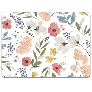 Podkładki korkowe Cala Home - Meadow Pink - komplet 4 szt.