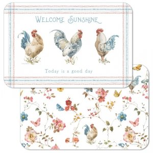 Podkładka na stół Cala Home (dwustronna) - Countryside Roosters