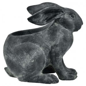 Figurka / doniczka Belldeco Zając Rocca Stone A - wys. 37 cm