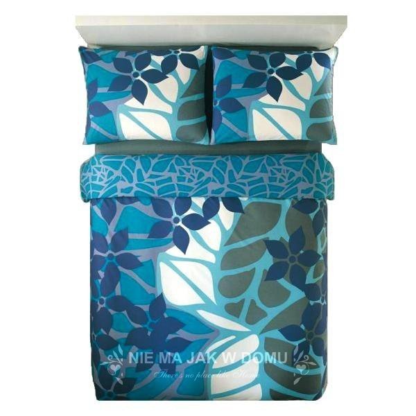 Pościel Benetton Jungle Flowers - niebieska