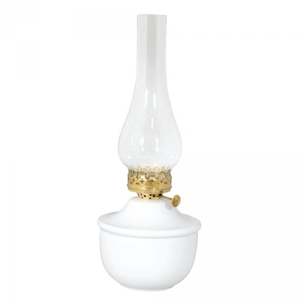 Świecznik na tealighty Lampa Naftowa - biały